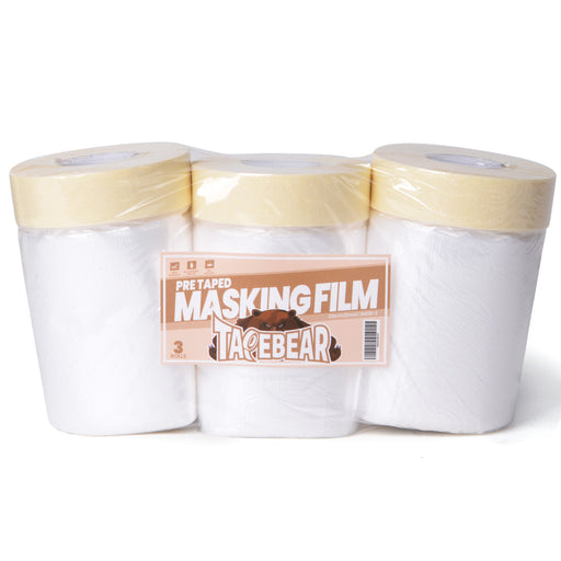 Pre-Taped Masking Film