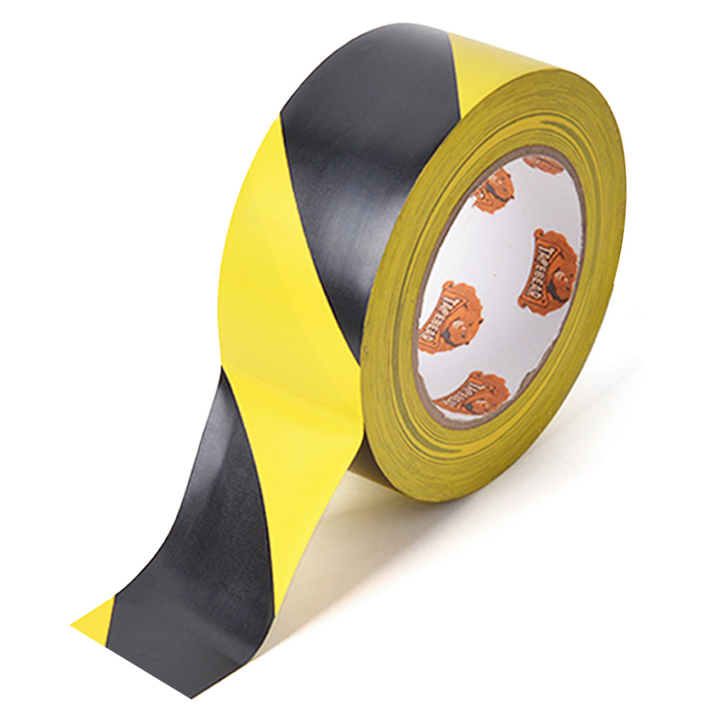 Tapebear 2'' x 50 yds Warning Tape, 5.9 mil Yellow Caution Tape